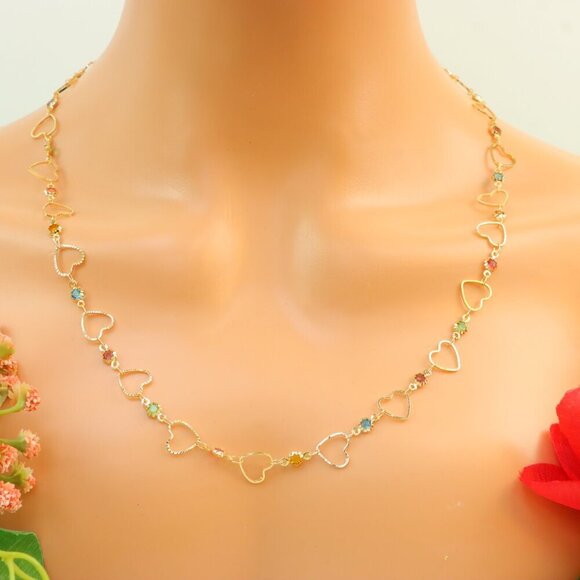 "New Beautiful Design Necklace Chain for Women/Girls, Gift, N590 - Picture 1 of 10